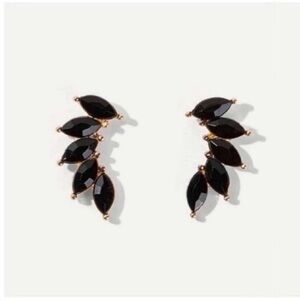 New! Nightfall Black Crawler Earrings (1008) NWOT